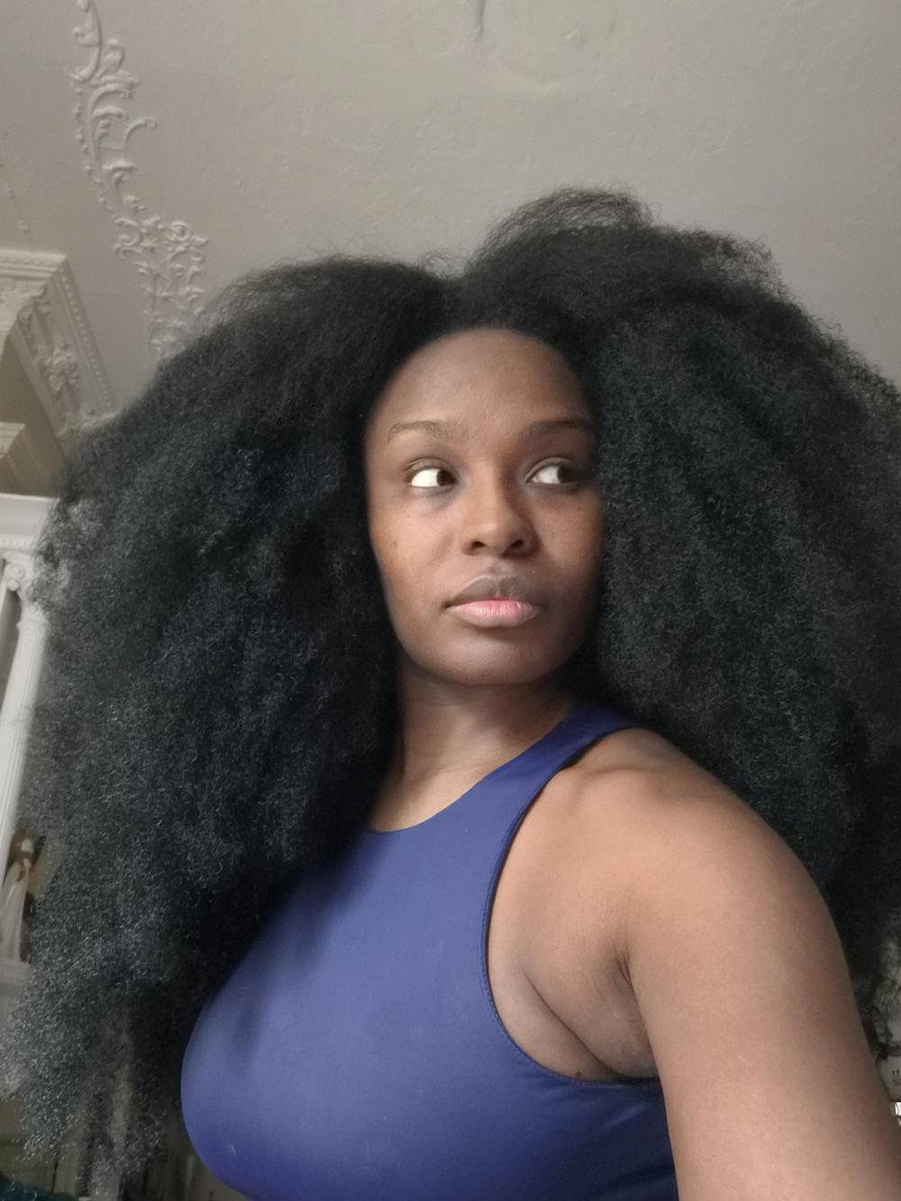 Black Natural Afro Hair - Cloud Hair☁️🌈😉